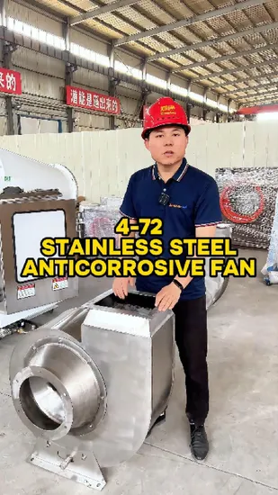 Catalytic Combustion Centrifugal Blower for Industrial Use with High Corrosion Resistance and Large Air Volume for Dust Control