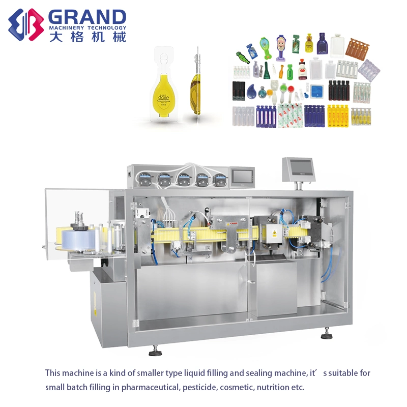 10ml Monodose Full Automatic Plastic Ampoules Filling and Sealing Machine for Olive Oil
