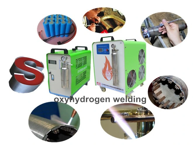 Hydrogen Welder Oxy-Hydrogen Flame Generator with Water