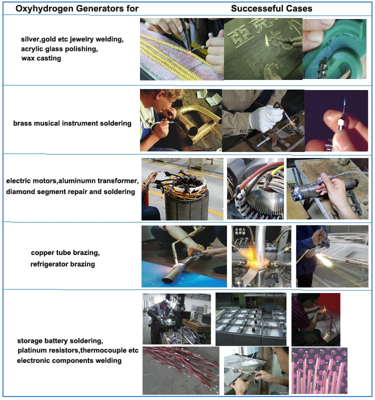 Factory Welding &amp; Soldering Supplies Oxyhydrogen Portable Hho Welding Machine