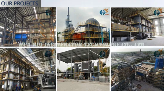 Hot Sale High Combustion Efficiency Solid Waste Incineration Treatment Furnace 