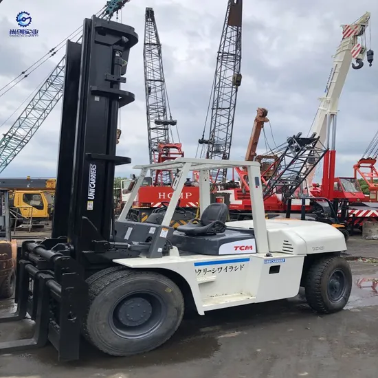 Tcm 7tom Fd70z8 Internal Combustion Counterbalanced Diesel Forklift with 3m Automatic Gear Lifting 