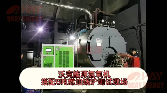 Efficiency Low Carbon Hho Oxy Hydrogen Generator for Boiler/Incinerator 