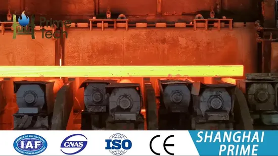 Industrial Low Nox Combustion Energy Saving Walking Beam Reheating Furnace 