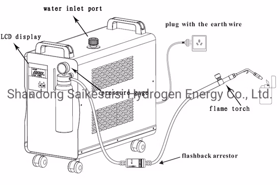 Generator Brown Gas Generator Hho Welder Acrylic Ampoule Soldering Machine